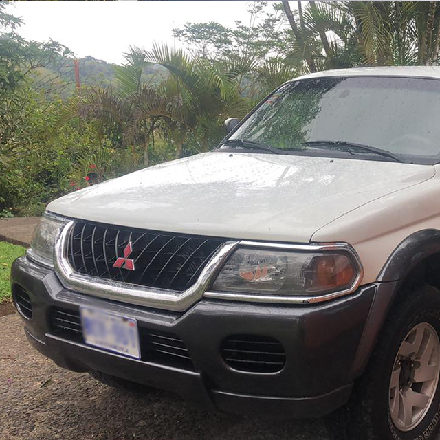 Arenal Car Rental White Montero